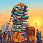 The Role of Credit in Wealth Accumulation