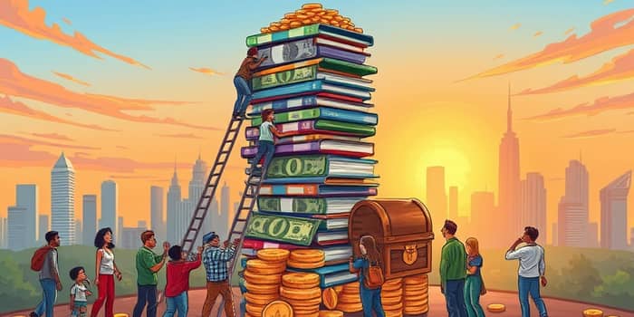 The Role of Credit in Wealth Accumulation